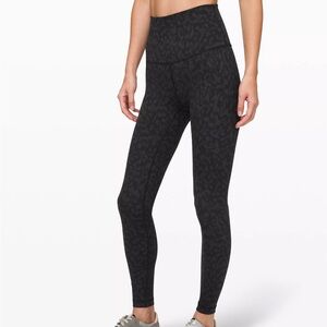 Lululemon Align Pant Leopard Print size 4